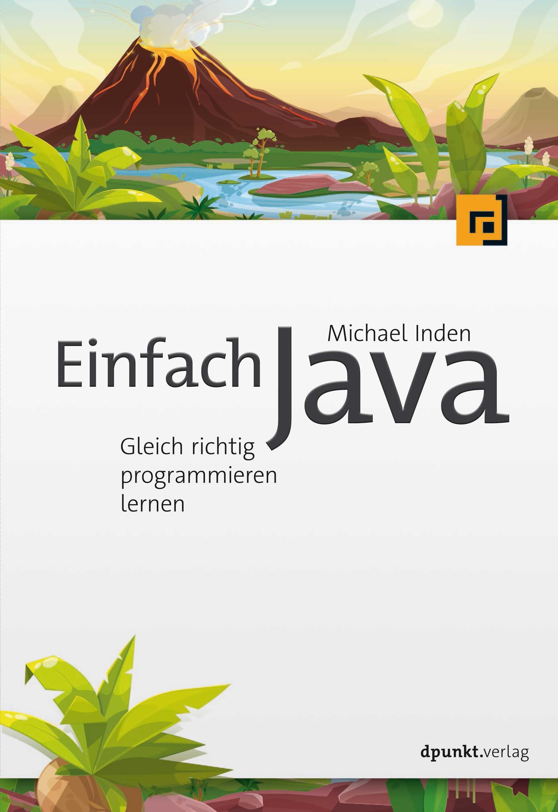 Vorderes Coverbild Einfach Java