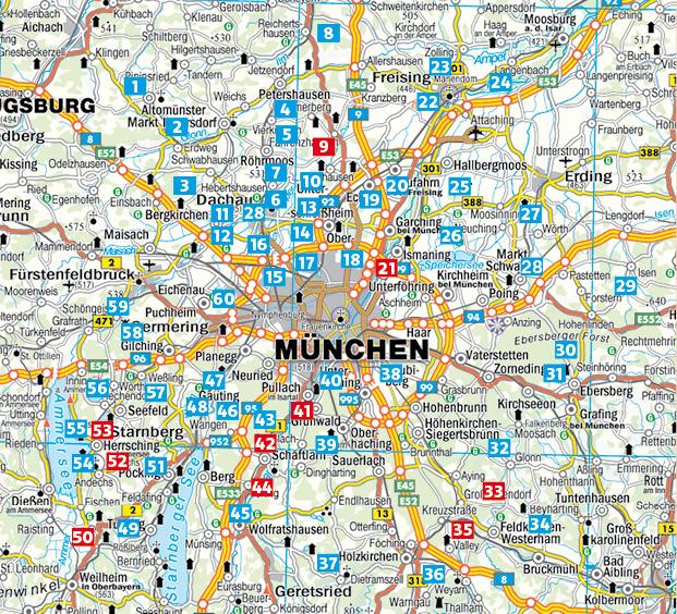 Beispielinhalt (Bild) Rund um München