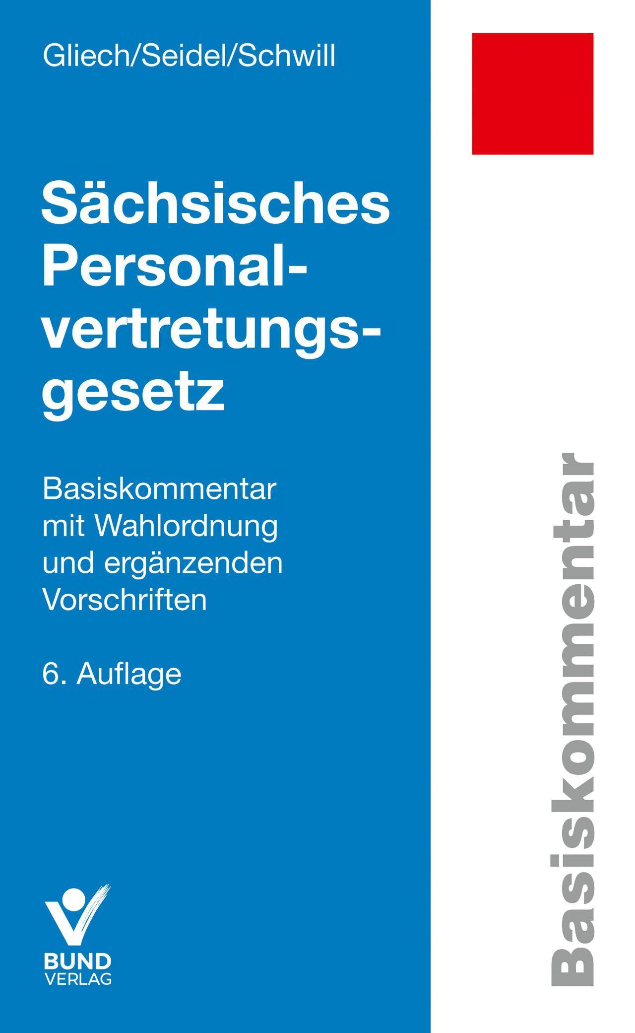 Vorderes Coverbild Sächsisches Personalvertretungsgesetz