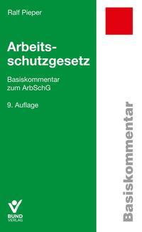 Vorderes Coverbild Arbeitsschutzgesetz