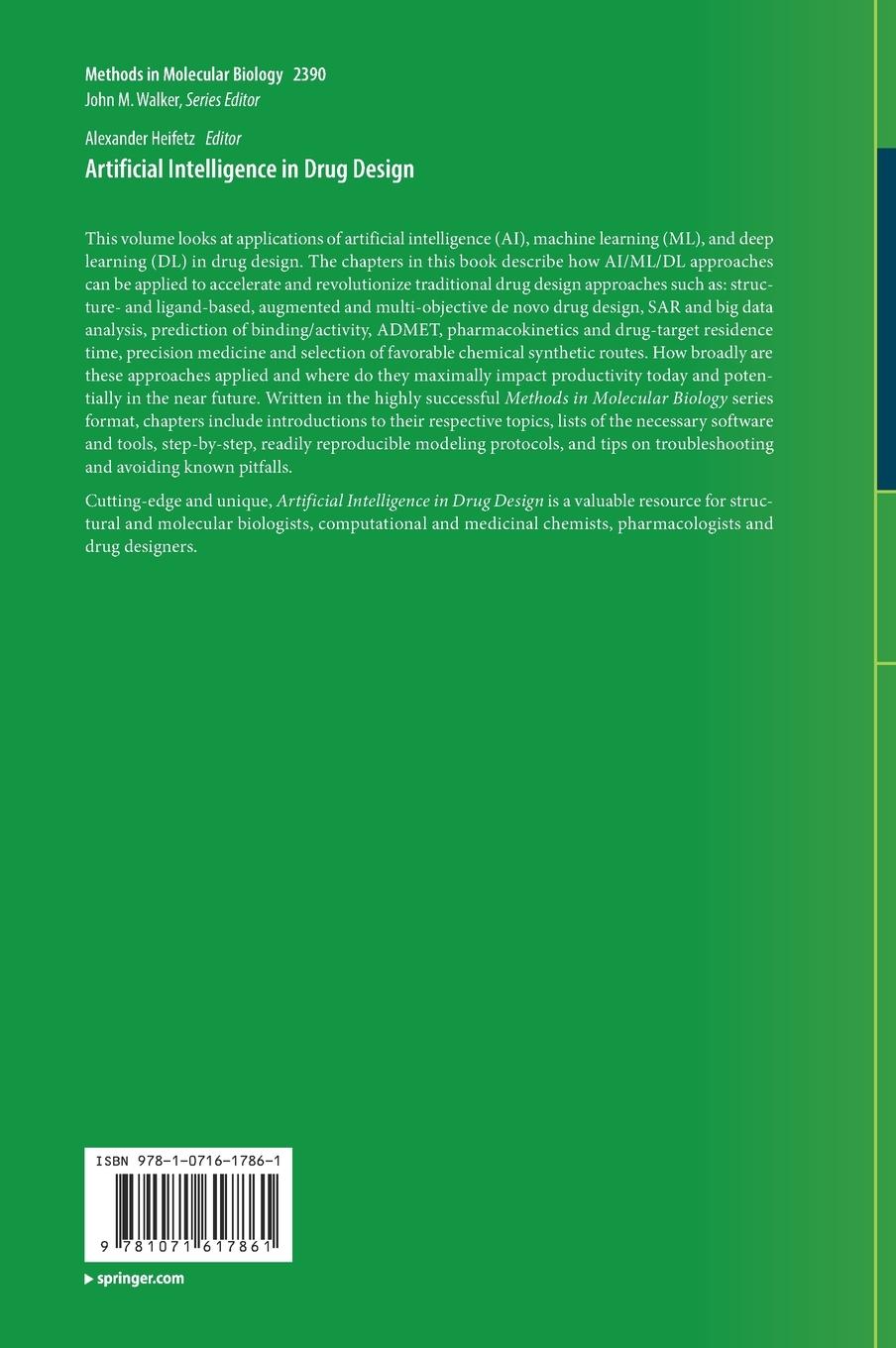 Rückseitencover Artificial Intelligence in Drug Design
