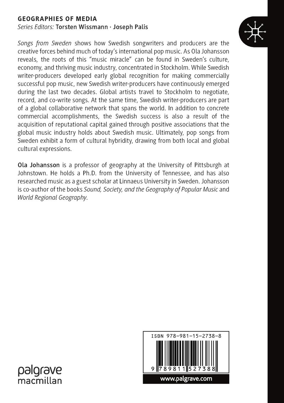 Rückseitencover Songs from Sweden