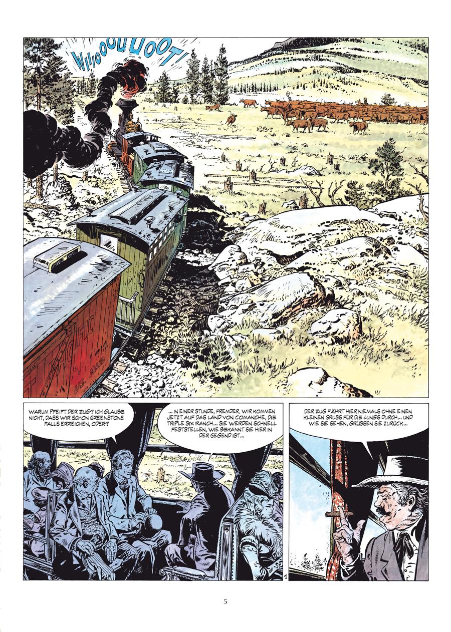 Beispielinhalt (Bild) Comanche Gesamtausgabe. Band 2 (4-6)