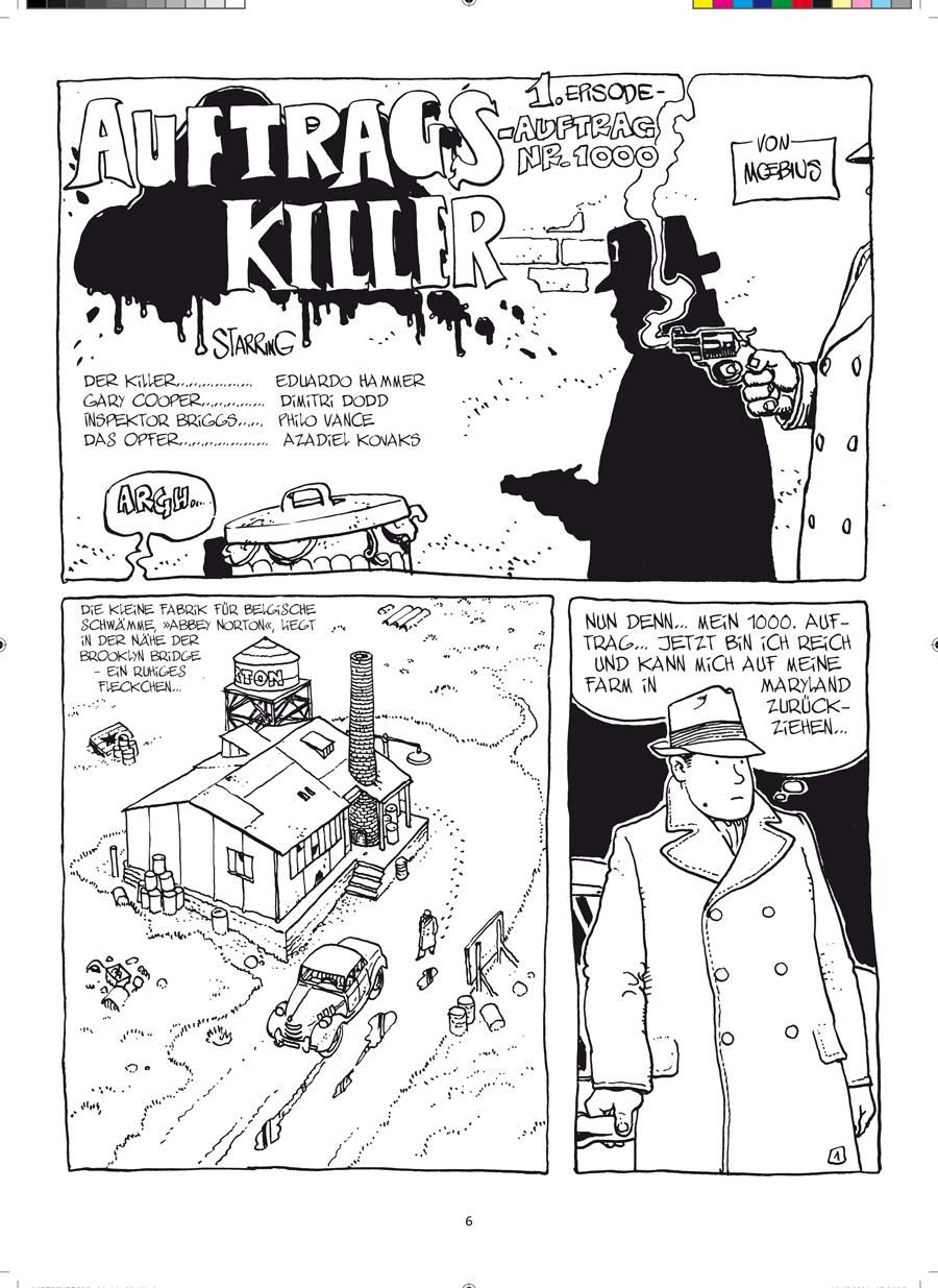 Beispielinhalt (Bild) Moebius Collection: Die Ferien des Majors / Der Mann von der Ciguri