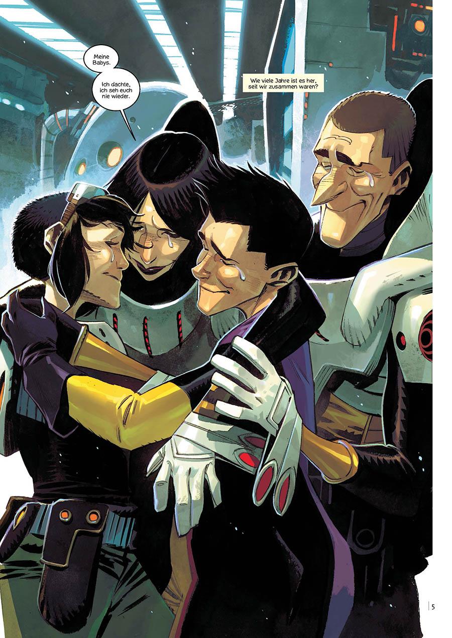 Beispielinhalt (Bild) Black Science. Band 9