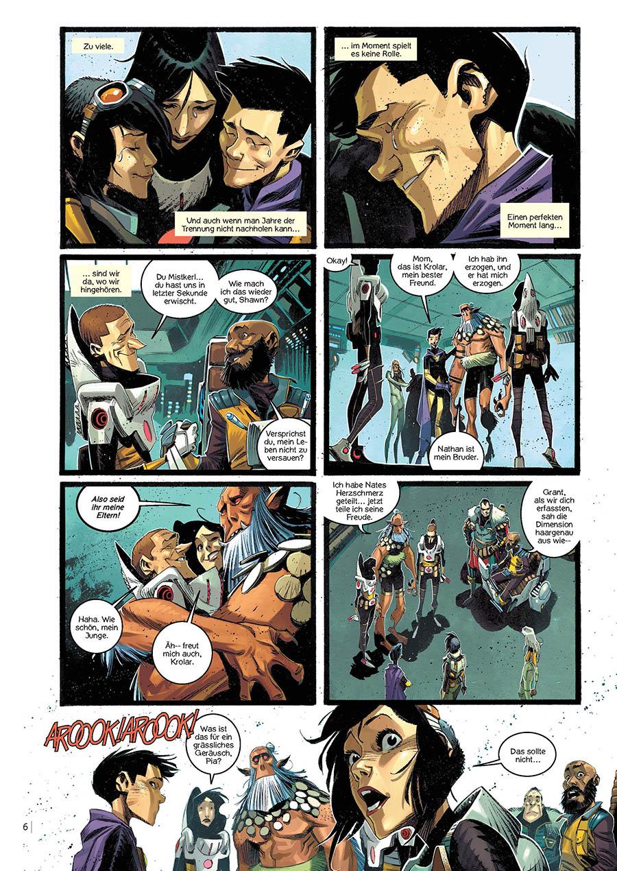 Beispielinhalt (Bild) Black Science. Band 9