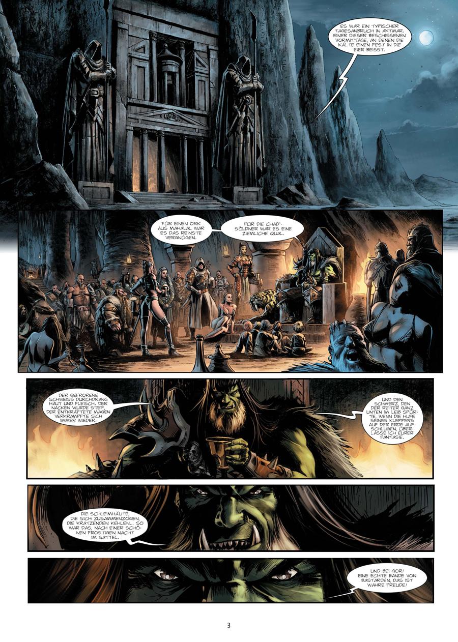 Beispielinhalt (Bild) Orks und Goblins. Band 11