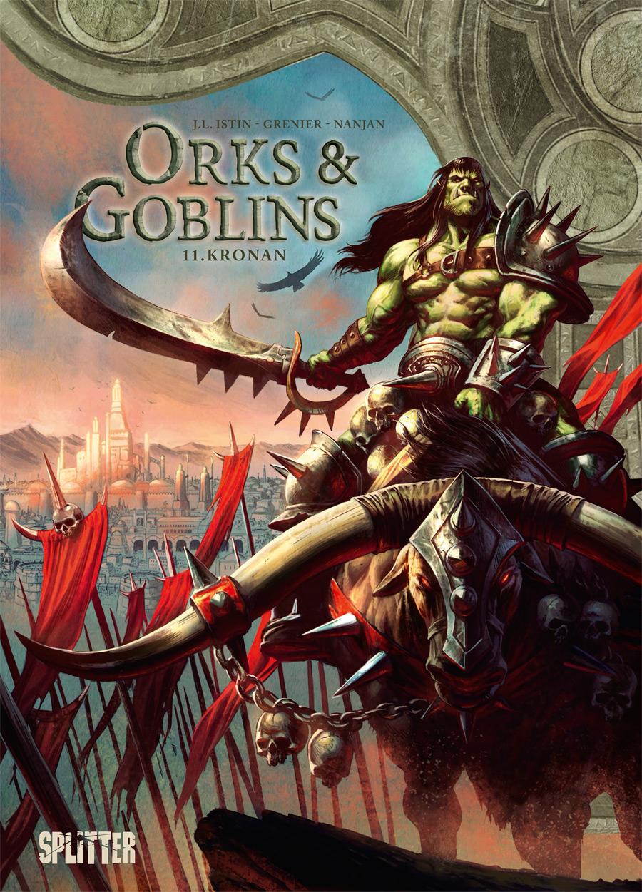 Vorderes Coverbild Orks und Goblins. Band 11