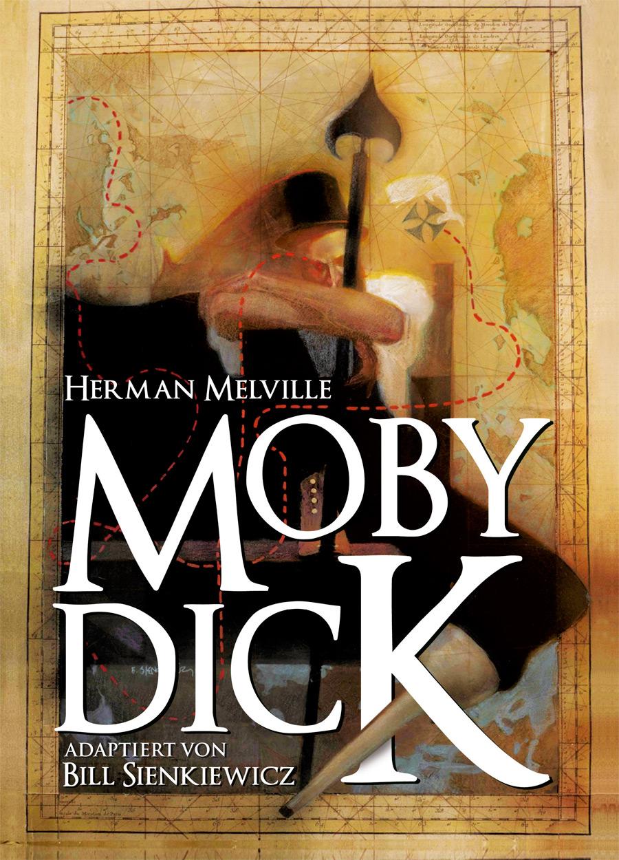 Vorderes Coverbild Moby Dick (Graphic Novel)