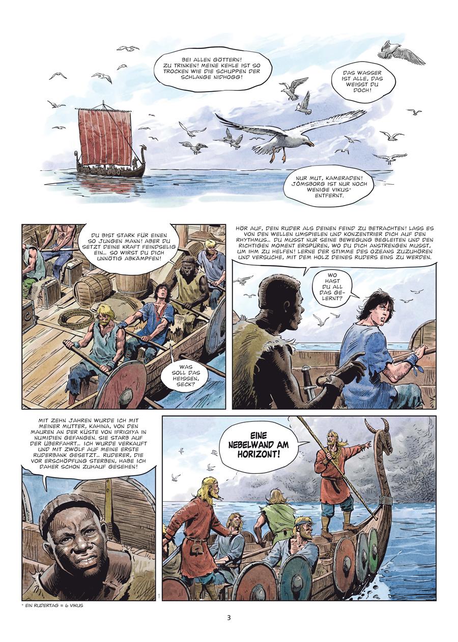 Beispielinhalt (Bild) Die Welten von Thorgal - Thorgals Jugend. Band 9