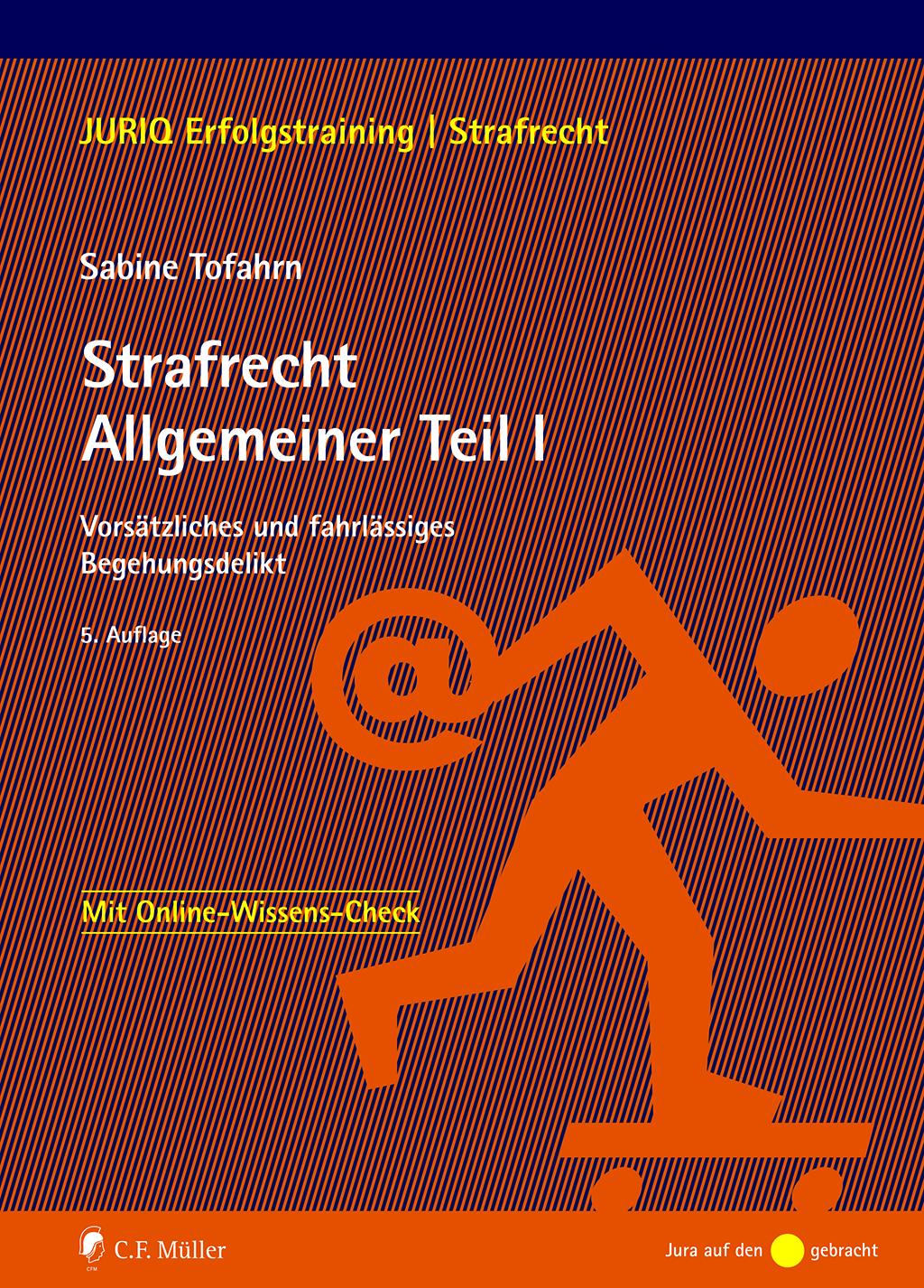 Vorderes Coverbild Strafrecht Allgemeiner Teil I