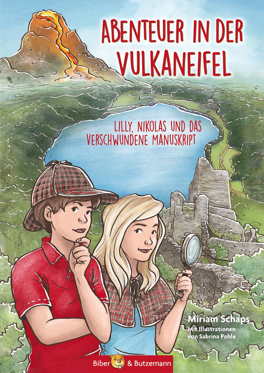 Vorderes Coverbild Abenteuer in der Vulkaneifel - Lilly, Nikolas und das Geheimnis des verschwundenen Manuskripts