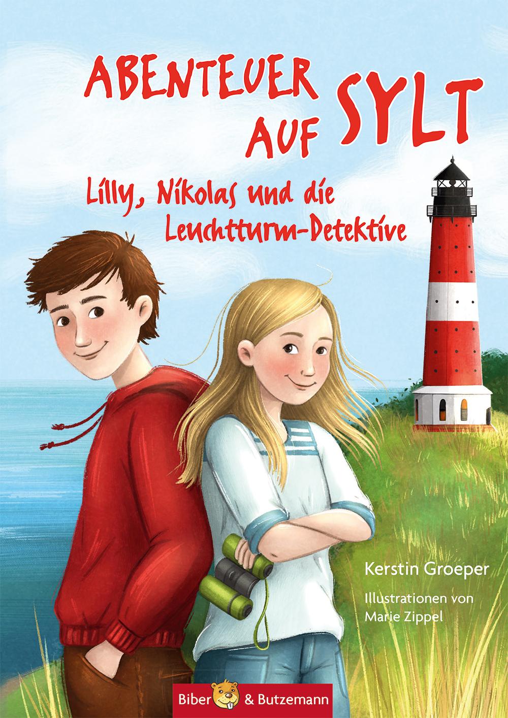 Vorderes Coverbild Abenteuer auf Sylt - Lilly, Nikolas und die Leuchtturmdetektive