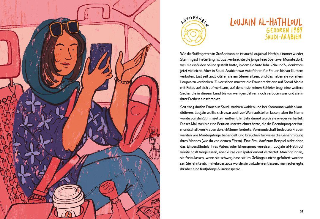 Beispielinhalt (Bild) Die Stimme der Frauen