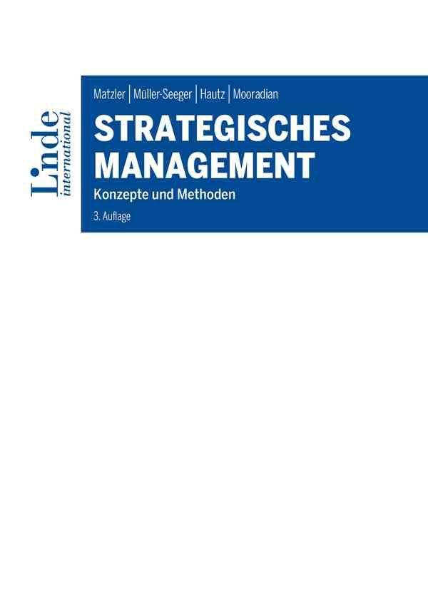 Vorderes Coverbild Strategisches Management