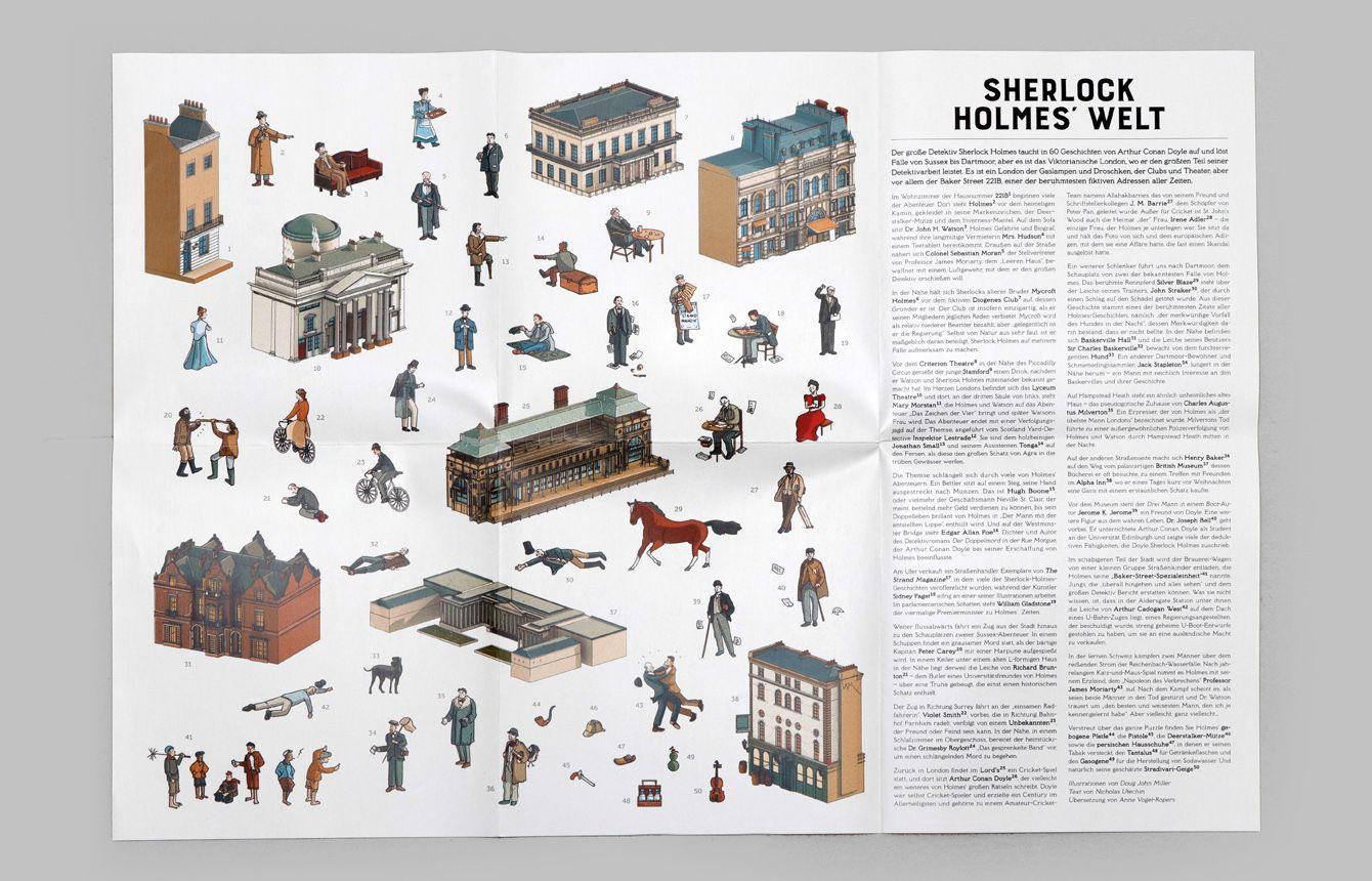 Beispielinhalt (Bild) Sherlock Holmes` Welt
