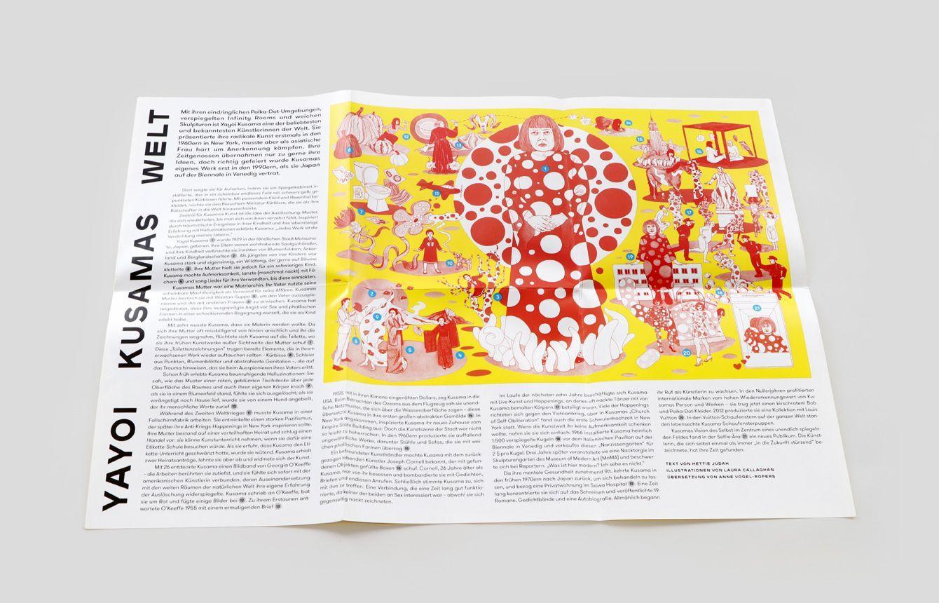 Beispielinhalt (Bild) Yayoi Kusamas Welt