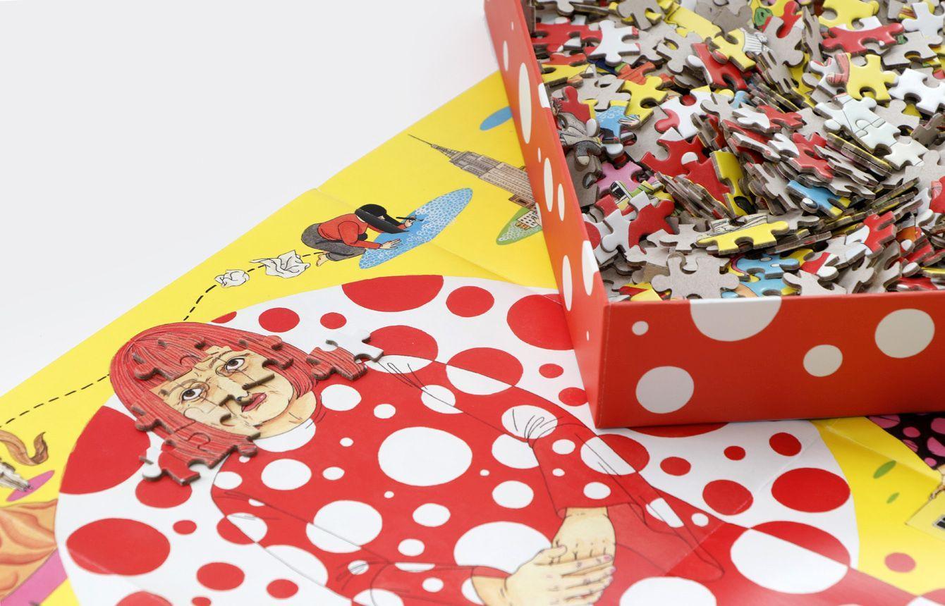 Beispielinhalt (Bild) Yayoi Kusamas Welt