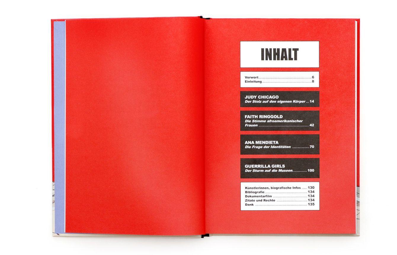 Beispielinhalt (Bild) Frauen, die die Kunst revolutioniert haben. Feministische Kunst