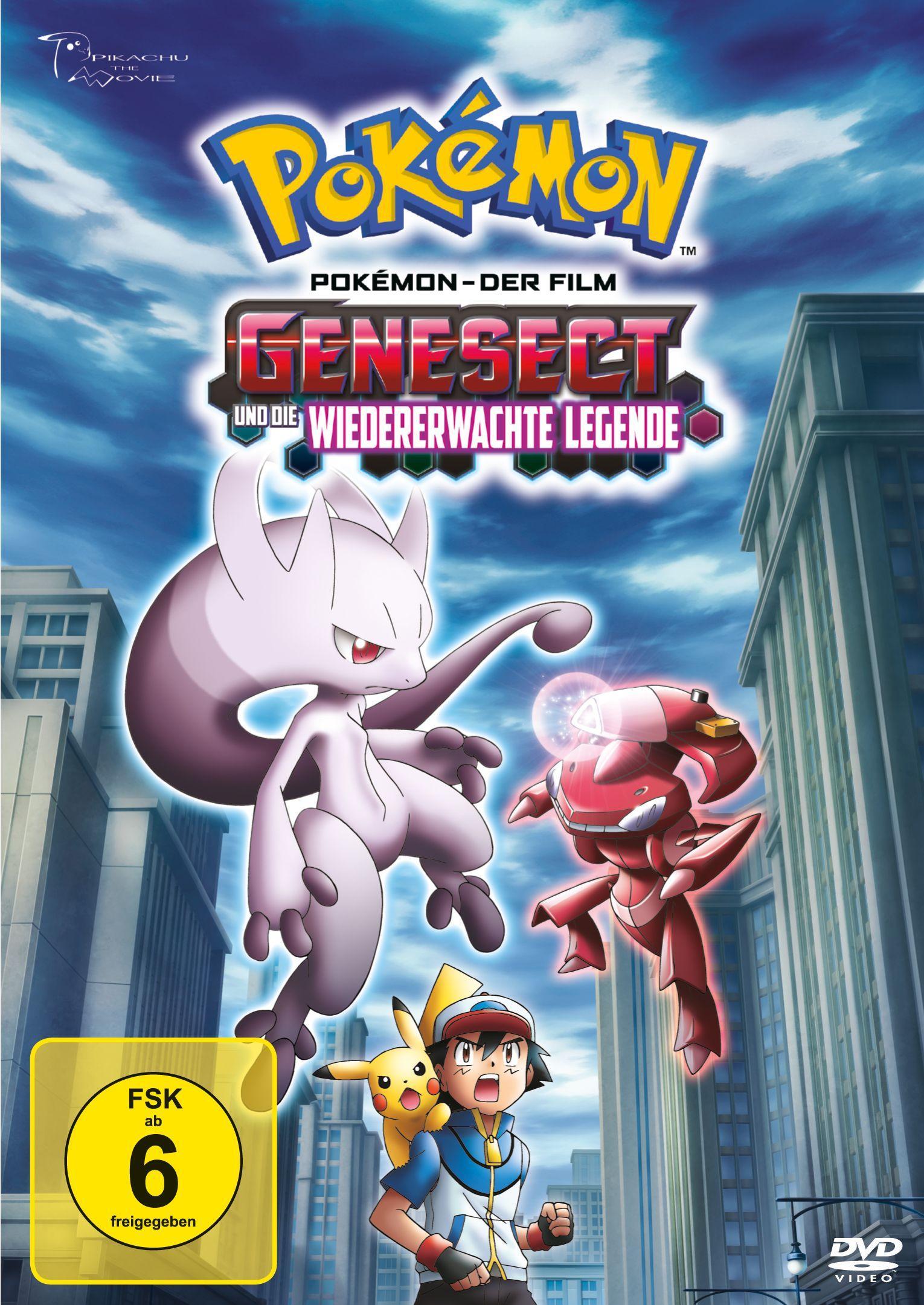 Vorderes Coverbild Pokémon - Der Film: Genesect und die wiedererwachte Legende