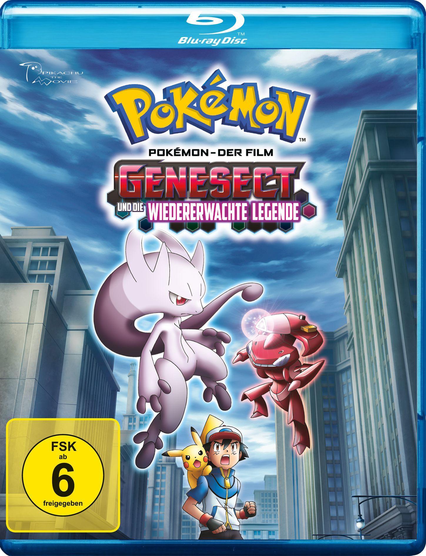 Vorderes Coverbild Pokémon - Der Film: Genesect und die wiedererwachte Legende