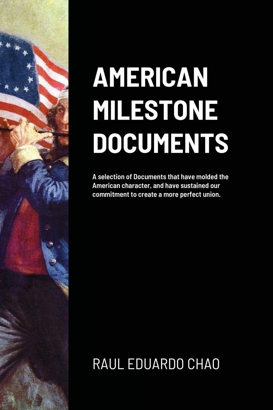 Vorderes Coverbild AMERICAN MILESTONE DOCUMENTS