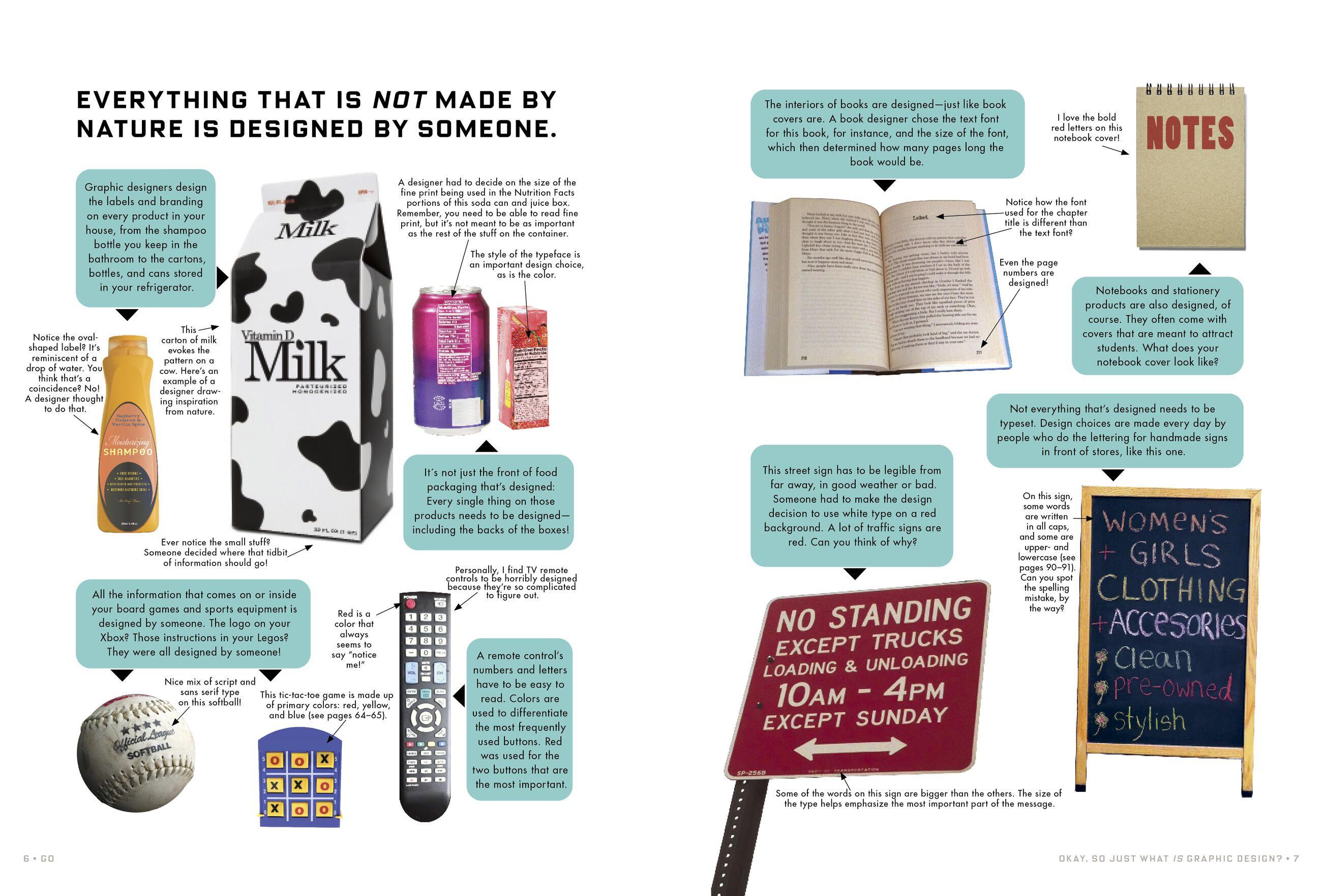Beispielinhalt (Bild) Go: A Kidd's Guide to Graphic Design