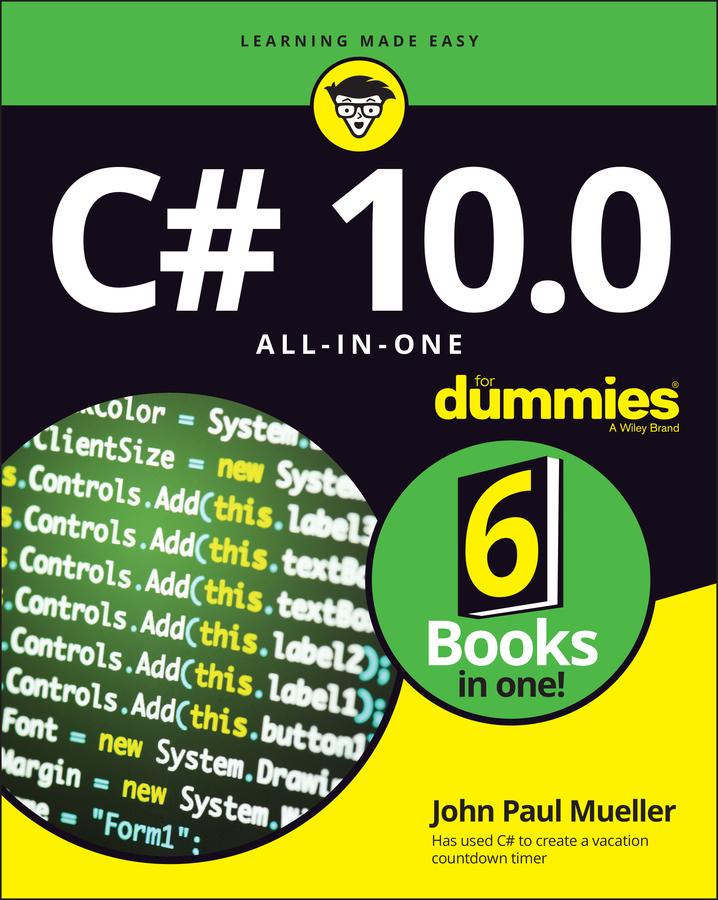 Vorderes Coverbild C# 10.0 All-In-One for Dummies
