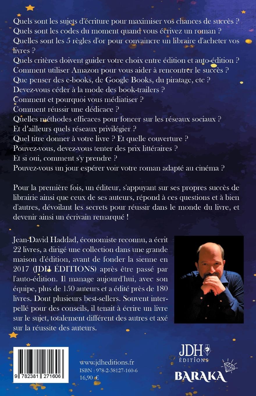 Rückseitencover Écrire un livre à succès