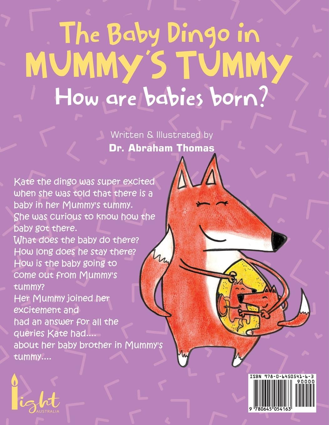 Rückseitencover The Baby Dingo in Mummy's Tummy