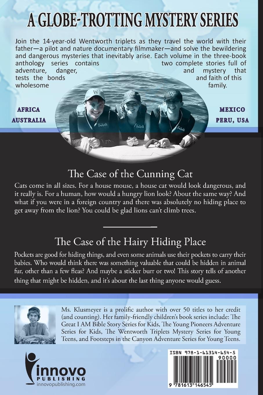 Rückseitencover The Case of the Cunning Cat and The Case of the Hairy Hiding Place