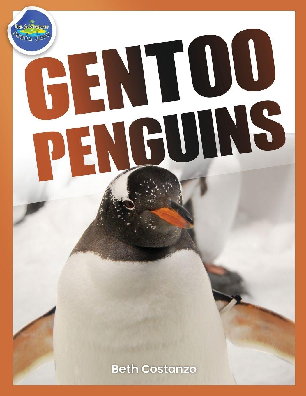 Vorderes Coverbild Gentoo Penguins activity workbook ages 4-8