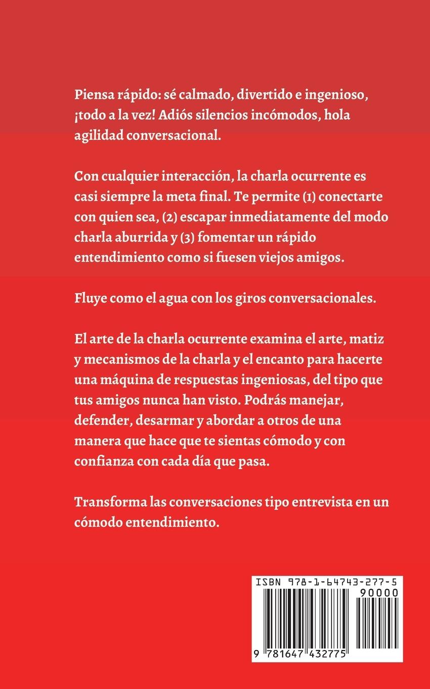 Rückseitencover El arte de una charla ocurrente