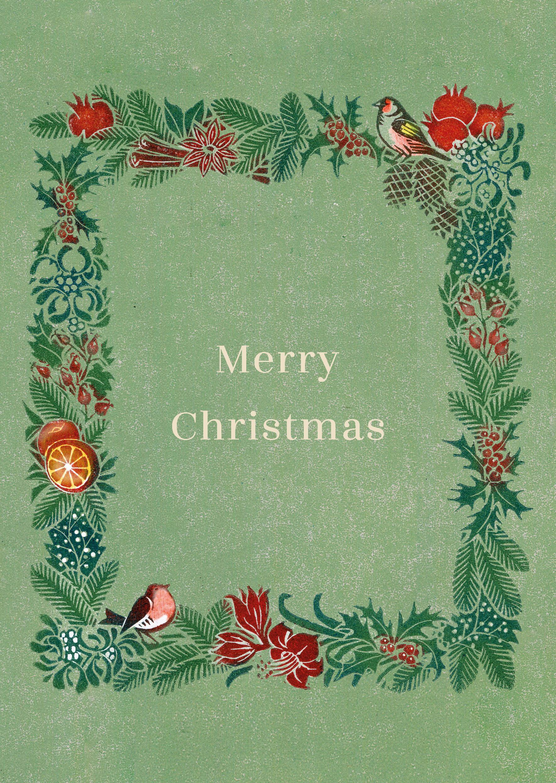 Beispielinhalt (Bild) Wundervolle Weihnachtskarten