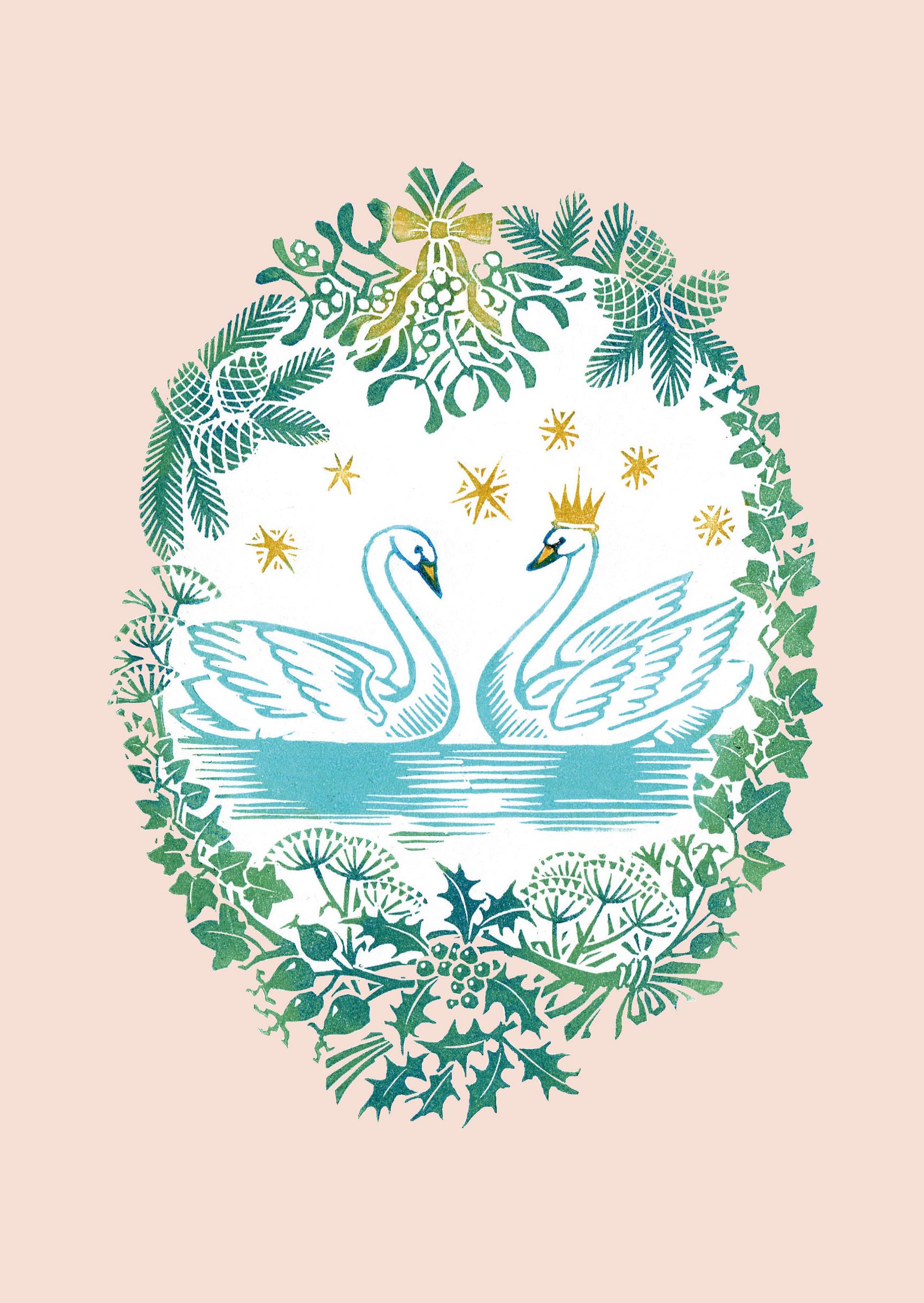 Beispielinhalt (Bild) Wundervolle Weihnachtskarten