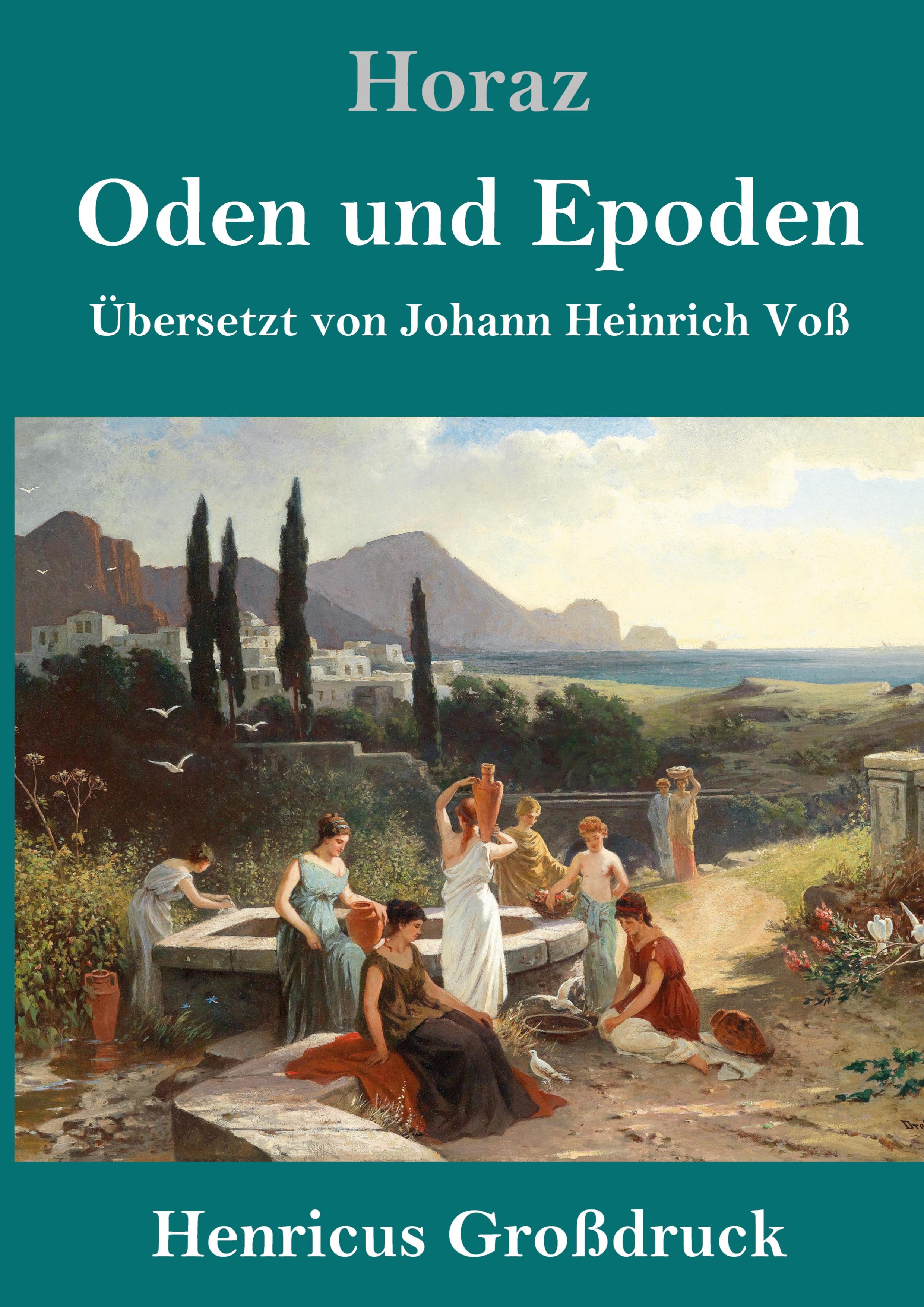Vorderes Coverbild Oden und Epoden (Großdruck)