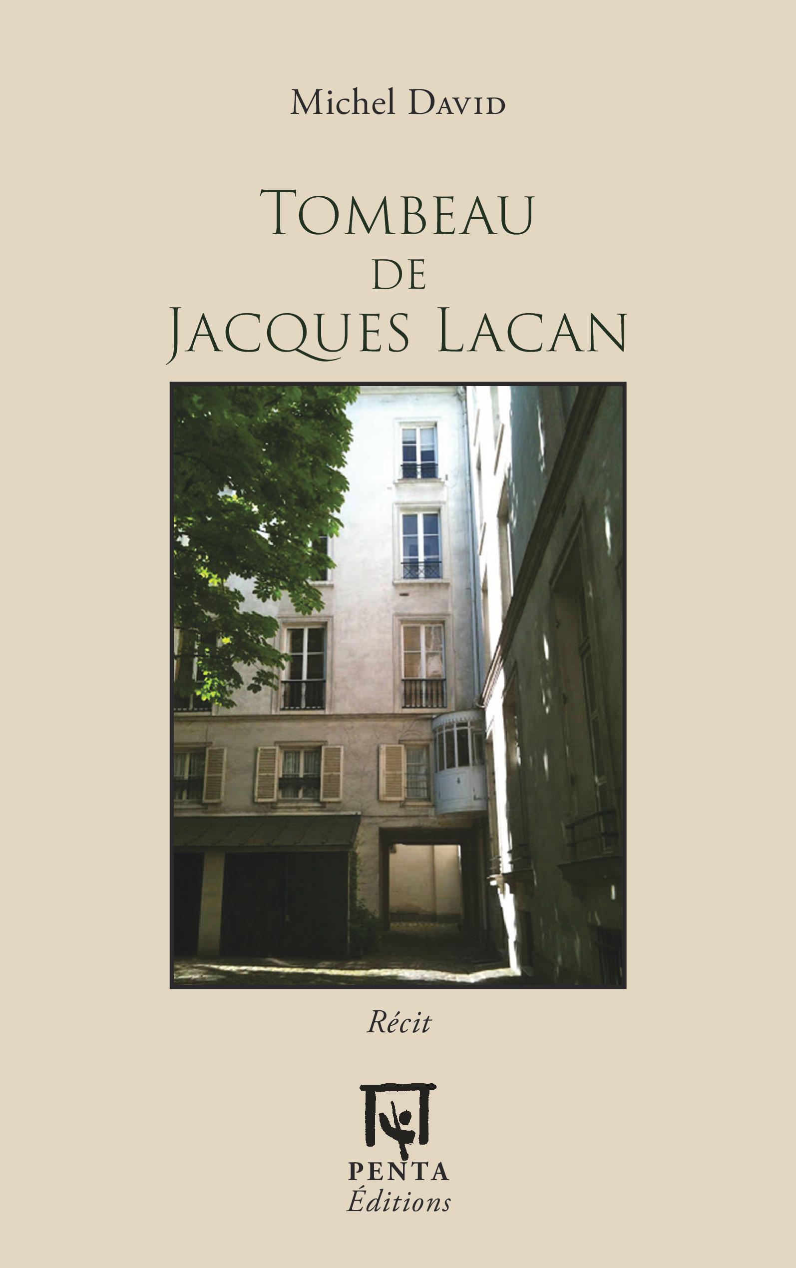 Vorderes Coverbild Tombeau de Jacques Lacan