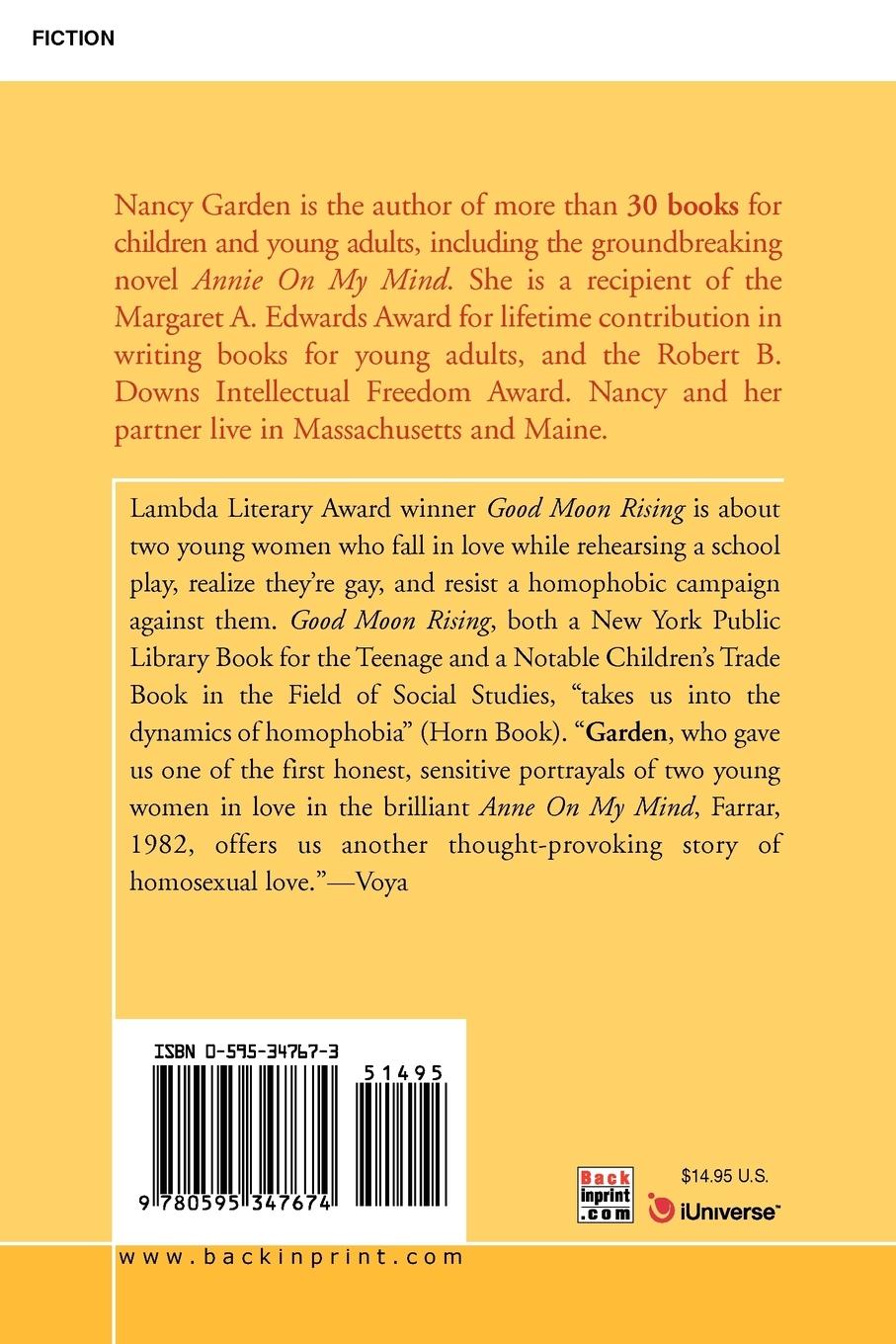 Rückseitencover Good Moon Rising