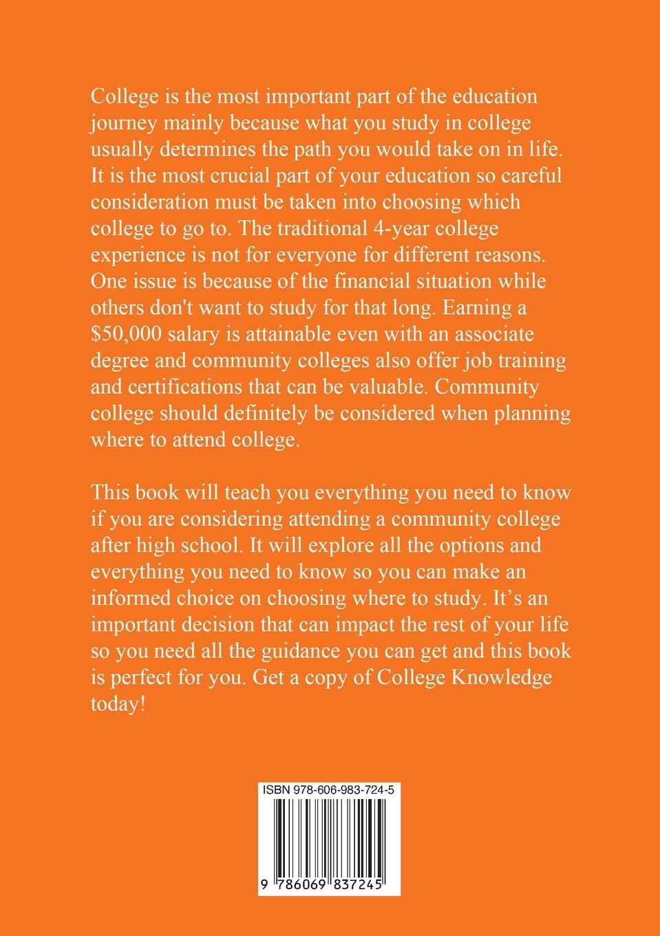 Rückseitencover College Knowledge