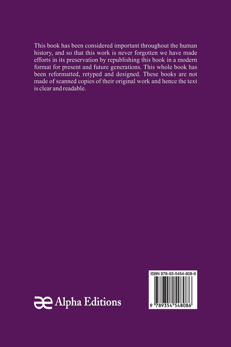 Rückseitencover The Daughter Of The Storage And Other Things In Prose And Verse