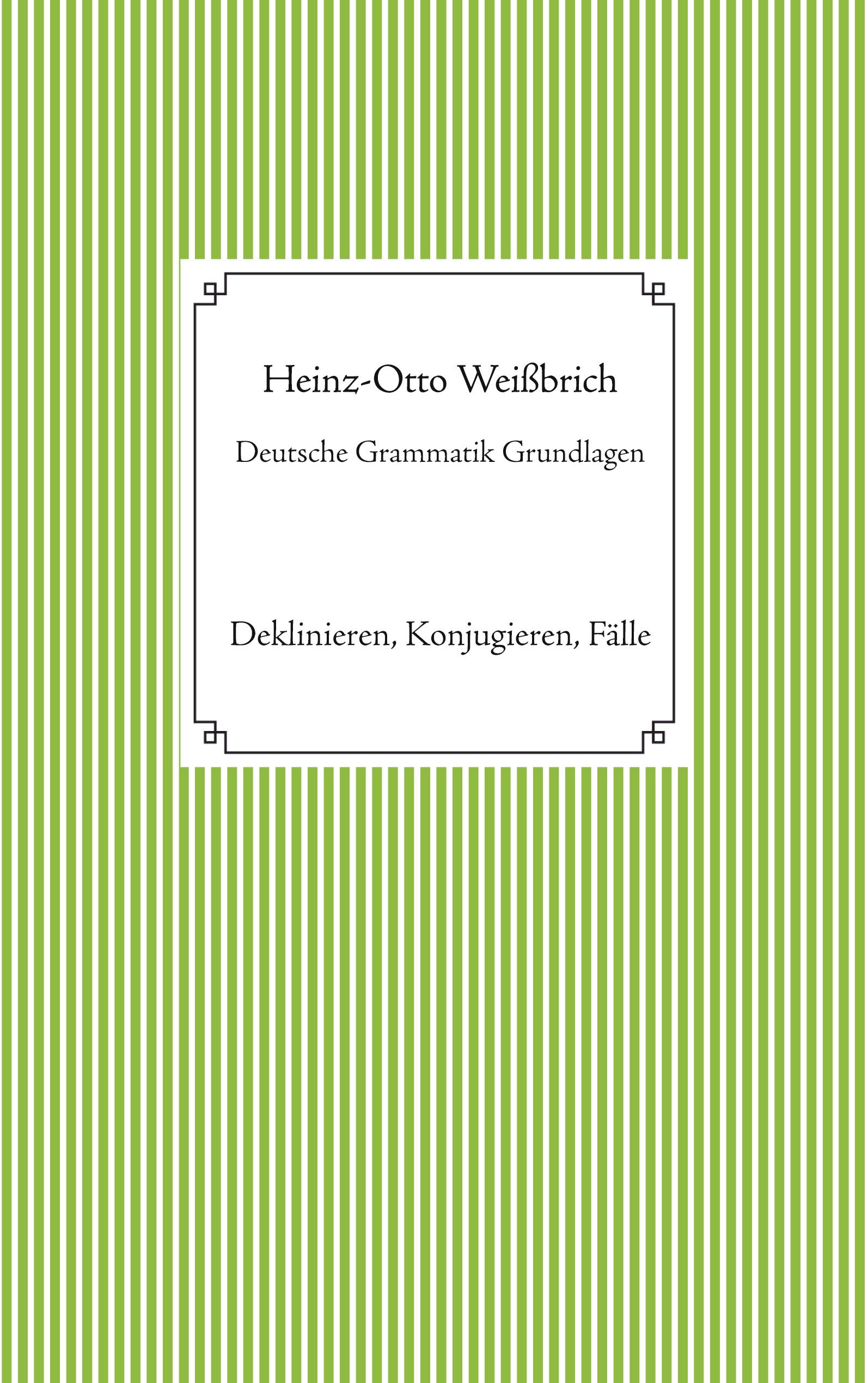 Vorderes Coverbild Deutsche Grammatik Grundlagen
