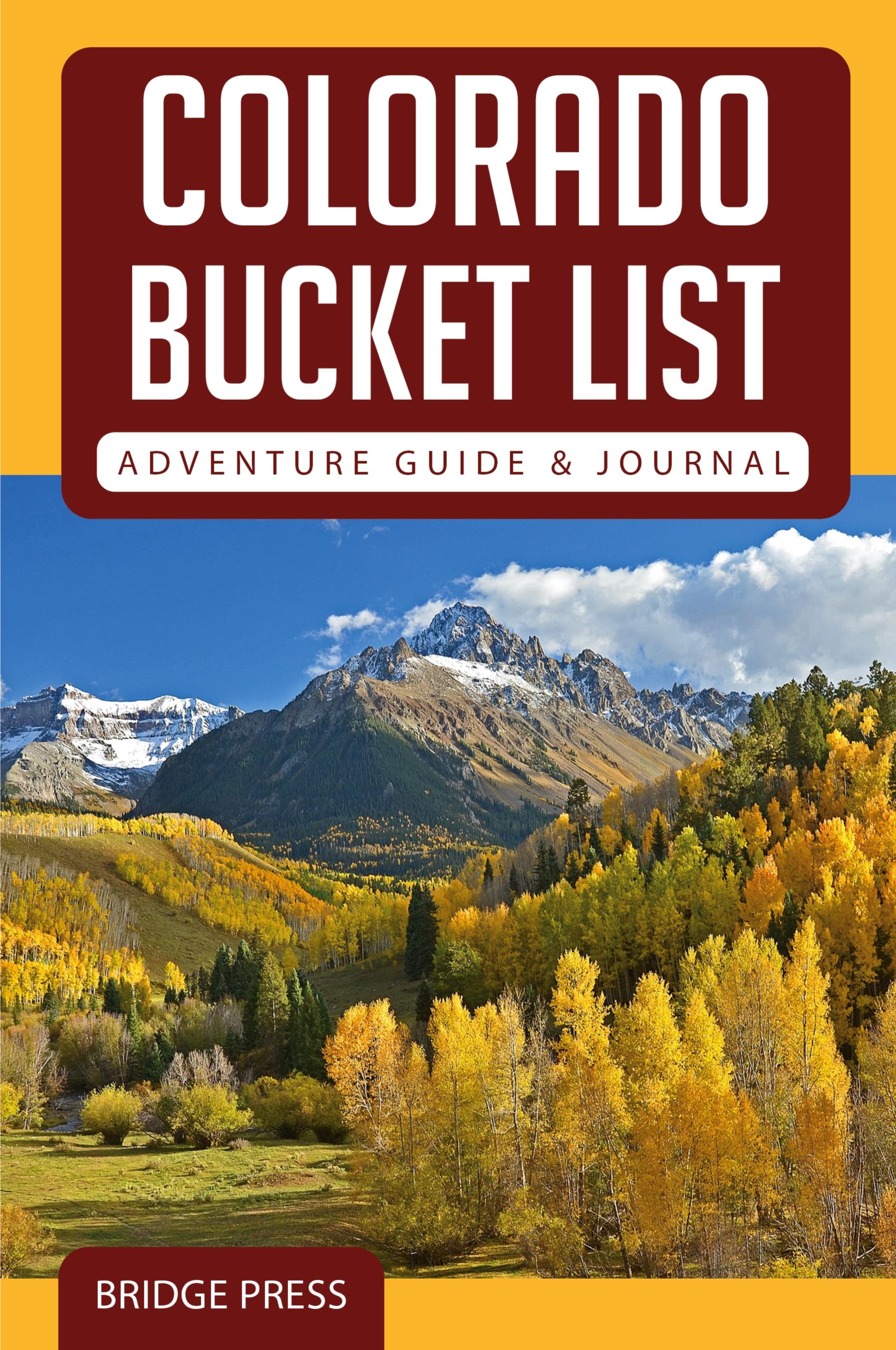 Vorderes Coverbild Colorado Bucket List Adventure Guide & Journal
