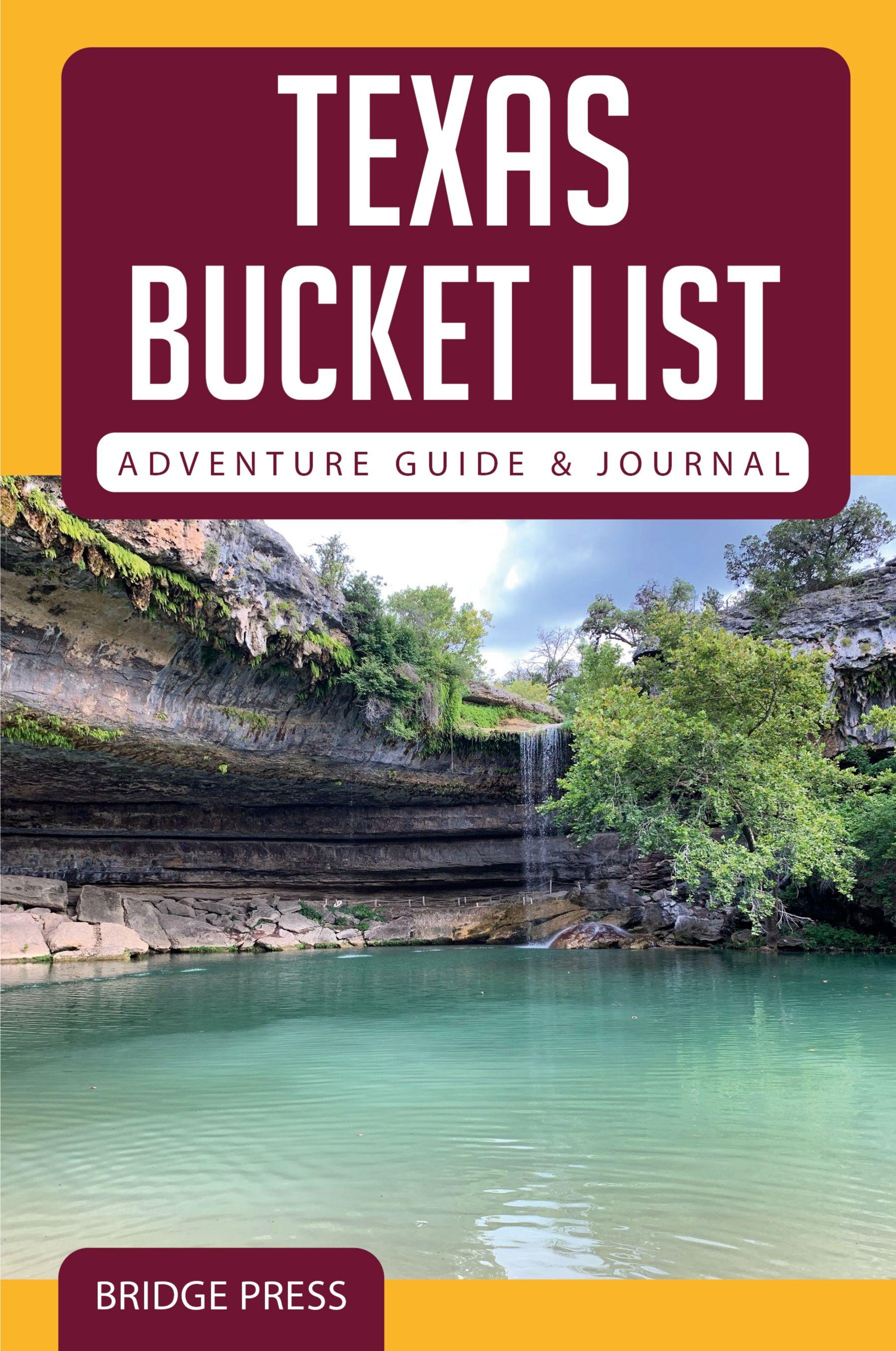 Vorderes Coverbild Texas Bucket List Adventure Guide & Journal