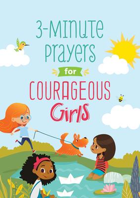 Vorderes Coverbild 3-Minute Prayers for Courageous Girls