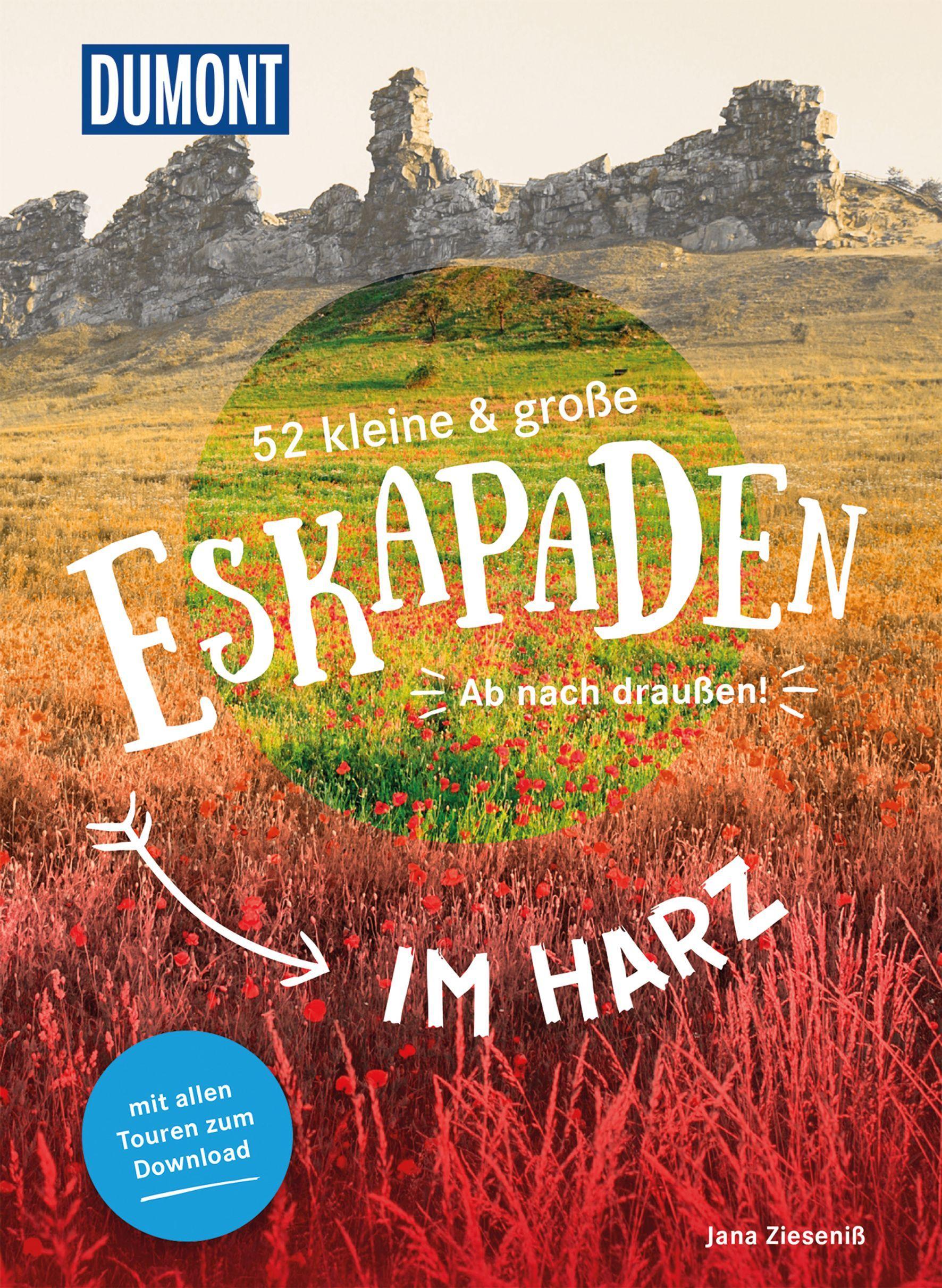 Vorderes Coverbild 52 kleine & große Eskapaden rund um Harz