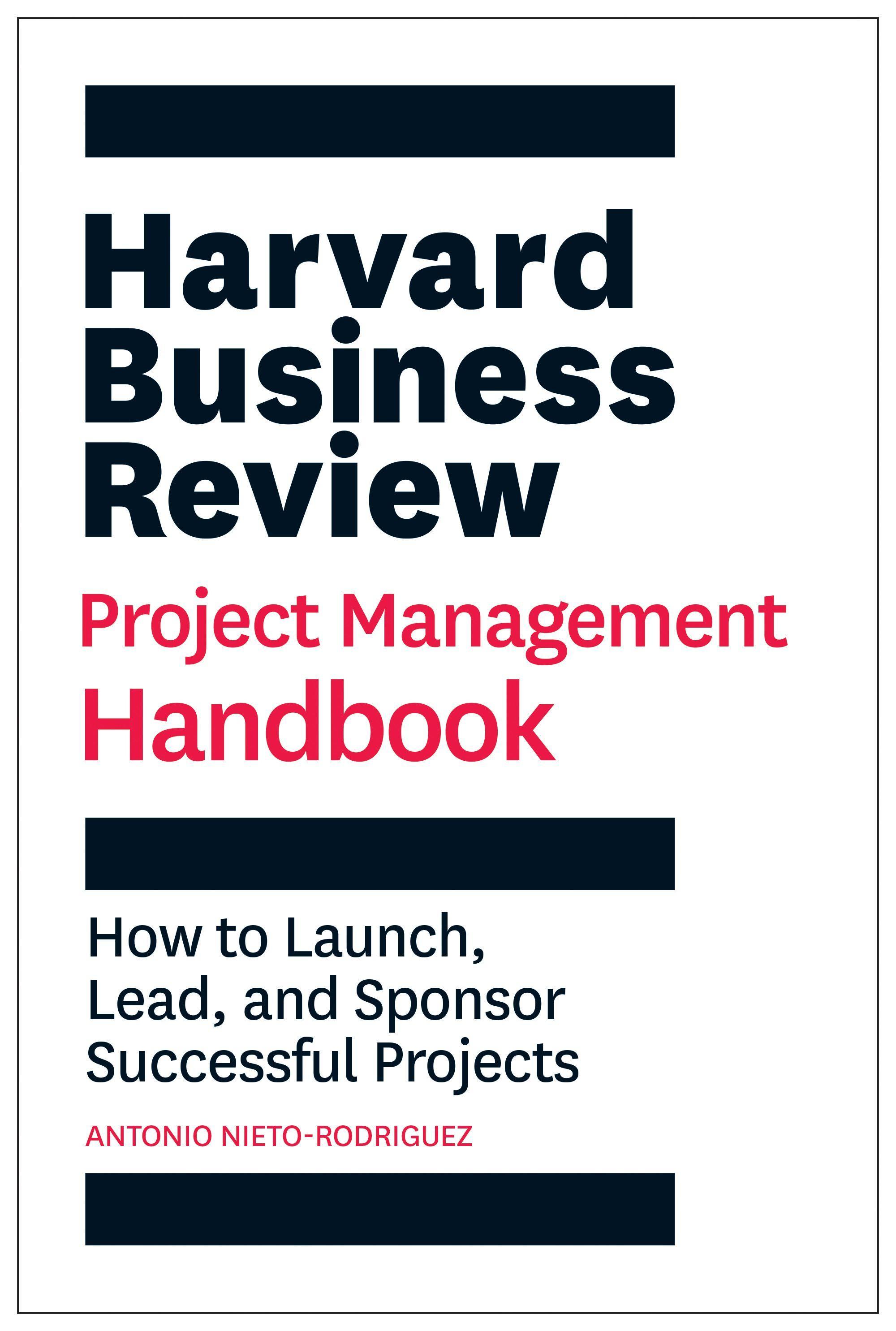 Vorderes Coverbild Harvard Business Review Project Management Handbook