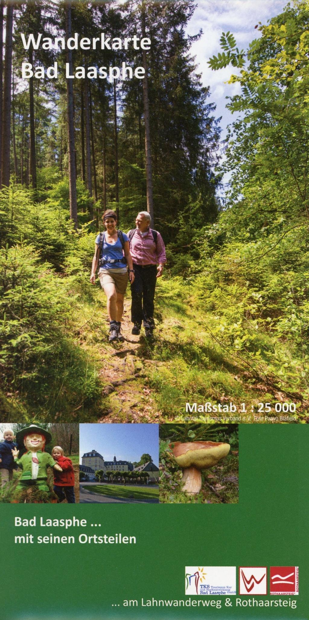 Vorderes Coverbild Wanderkarte Bad Laasphe 1 : 25 000