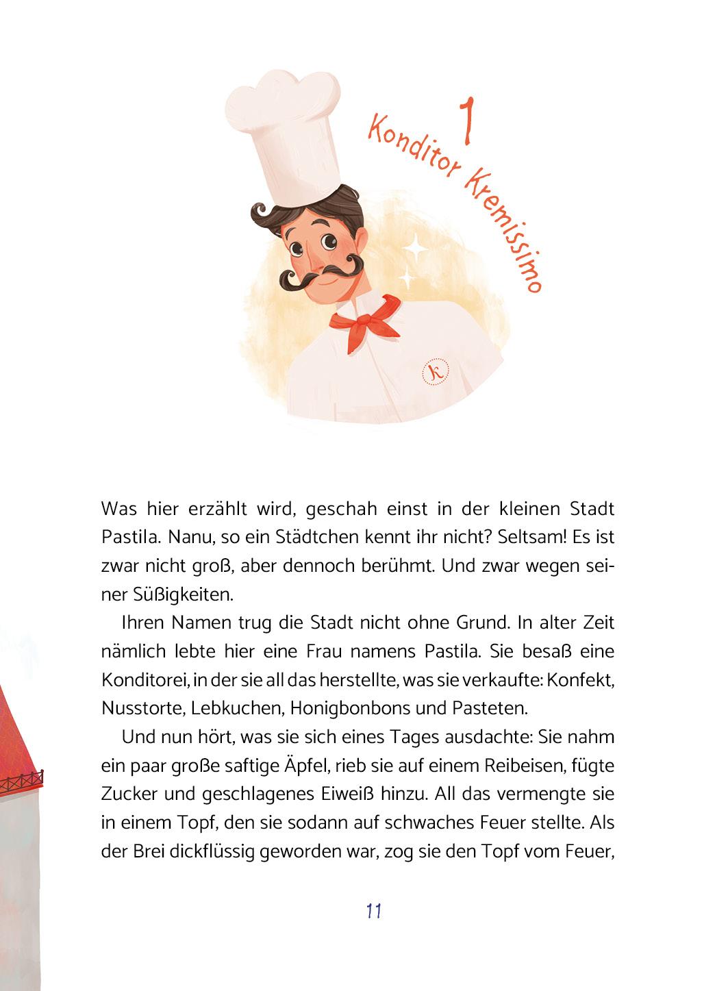 Beispielinhalt (Bild) Schlecki Leckermaul. Die Abenteuer der Lebkuchen-Katze