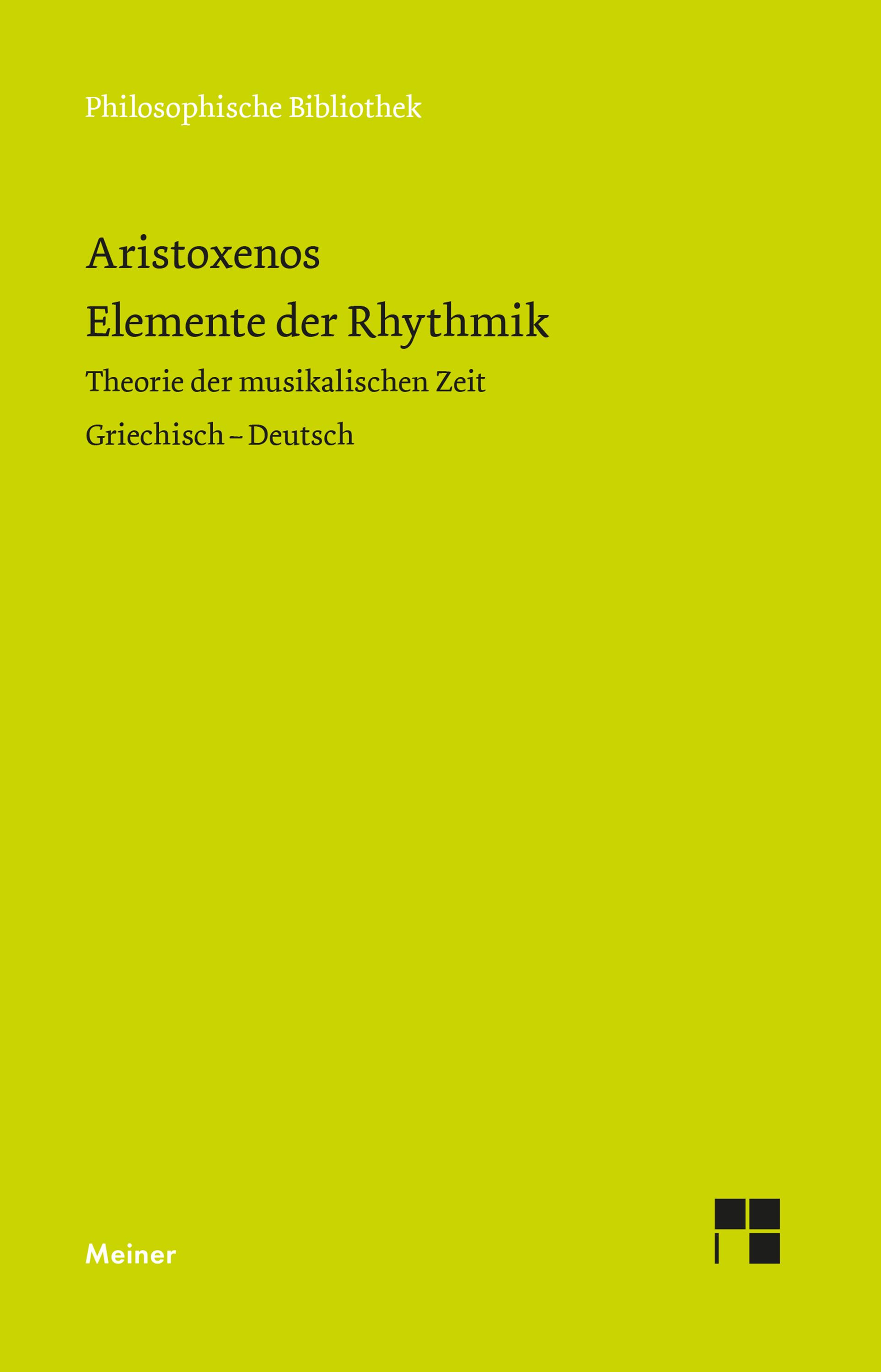 Vorderes Coverbild Elemente der Rhythmik
