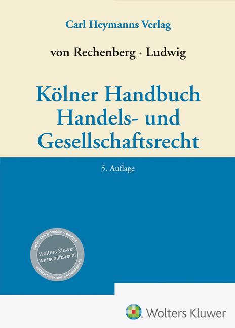 Vorderes Coverbild Kölner Handbuch Handels- und Gesellschaftsrecht